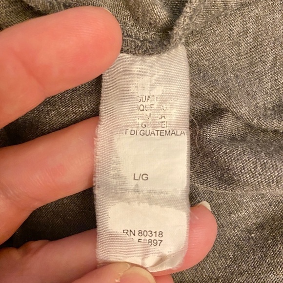 Lucky Brand T Shirt Rock Poker Skulls Men’s Gray Rock & Roll Biker Lg - Picture 6 of 6